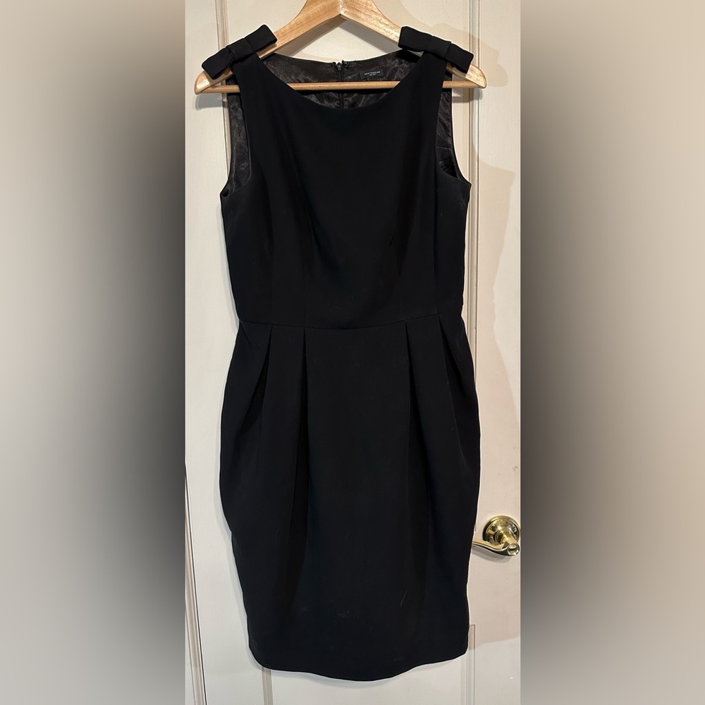 Ann Taylor Black Cocktail Dress